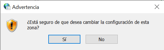 Confirmar cambios
